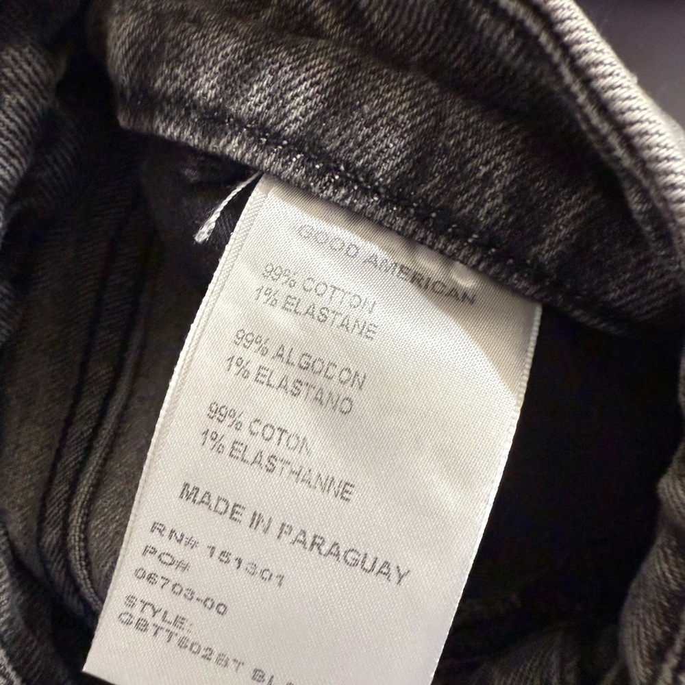 Good American GOOD BOY curvy straight denim jeans - Picture 8 of 11
